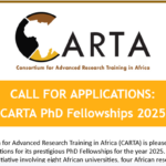 CARTA PhD Fellowships 2024/2025: Boost Your Public Health Research Career in Africa!