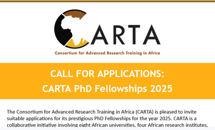 CARTA PhD Fellowships 2024/2025: Boost Your Public Health Research Career in Africa!