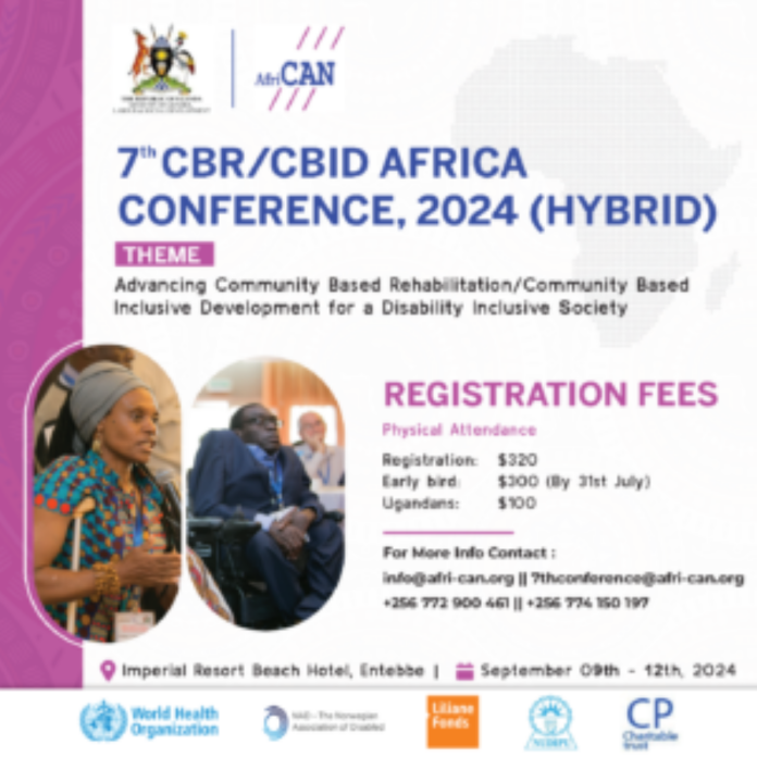 7th CBR/CBID Africa Conference 2024: Advancing Disability-Inclusive Development in Uganda