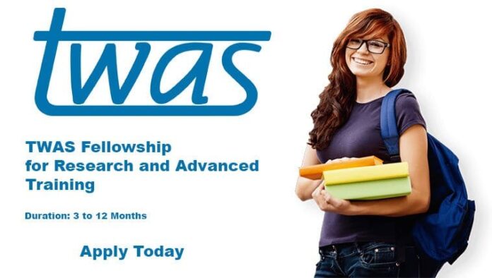 TWAS Fellowships 2024/2025: Apply Now for Research and Advanced Training Opportunities for Young Scientists in Developing Countries