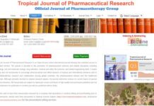 Tropical Journal of Pharmaceutical Research: A Prestigious AR-Indexed Journal Advancing Pharmaceutical Sciences Tropical Journal of Pharmaceutical Research: A Prestigious AR-Indexed Journal Advancing Pharmaceutical Sciences