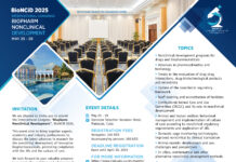 Invitation to Participate in BioNCiD 2025 – International Congress on Biopharm Nonclinical Development CIRCULAR BROCHURE BioNCiD 2025