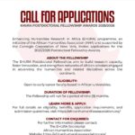 Call for Applications: EHURA Postdoctoral Fellowship Awards 2025/2026