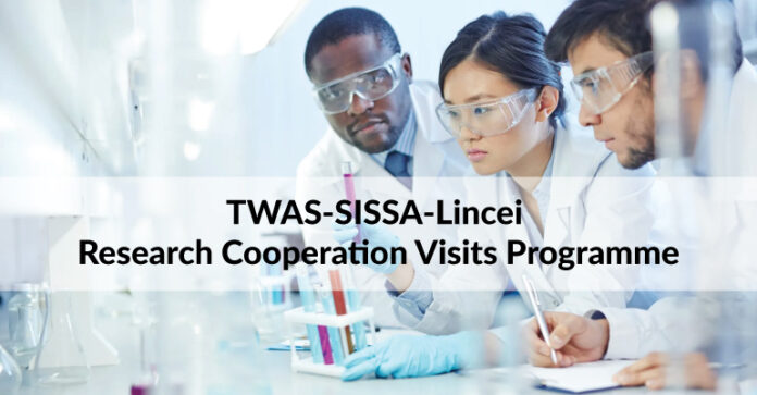 TWAS-SISSA-Lincei Research Cooperation Visits Programme 2025: Fully Funded 3-Month Fellowship in Italy for Scientists from Least Developed Countries (LDCs)